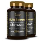 Óleo De Cártamo Carthamus tinctorious L Vitamina E 240 cápsulas softgels Lilis Secrets