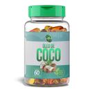 Oleo de Coco 1000mg em 60 Capsulas - Fonte Natural de Energia e Gorduras Boas