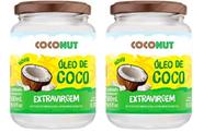 Óleo de coco Extra Virgem 500 ml Coconut kit 2 unidades
