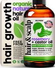 Óleo de crescimento capilar SELFWISE Organic Rosemary Castor 60mL