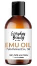 Óleo de emu Everyday Beauty 100% natural, 60 ml para rosto, pele e cabelo