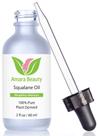Óleo de esqualano hidratante Amara Beauty 60mL para rosto, corpo e cabelo