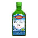 Óleo de Fígado de Bacalhau Carlson - 250ml com 1100mg de Ômega-3