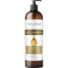 Óleo de fígado de bacalhau velona 240 ml 1.000 A/100 D UI/g de ômega 3 A e D3 Óleo de fígado de bacalhau velona 240 ml 1.000 A/100 D UI/g de ômega 3 A e D3