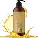 Óleo de jojoba orgânico prensado a frio não refinado Óleo orgânico certificado 100% puro para pele, cabelos e unhas Óleo transportador orgânico para cuidados com a pele e beleza natural Testado dermatologicamente e não transgênico (16 oz) Óleo de jojoba orgânico prensado a frio não refinado Óleo orgânico certificado 100% puro para pele, cabelos e unhas Óleo transportador orgânico para cuidados com a pele e beleza natural Testado dermatologicamente e não transgênico (16 oz)