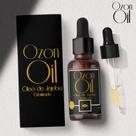 Óleo De Jojoba Ozonizado 50ml 100% Puro Super Concentrado Vidro Âmbar Premium