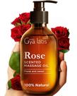 Óleo de massagem Gya Labs Rose 200ml de aromaterapia rejuvenescedora