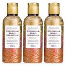 Óleo De Massagem Sensual Sensação Quente Amarula (3 unidades)