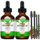 Óleo de Moringa Shuangjia 60mL x 2, orgânico natural puro prensado a frio