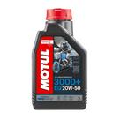 Óleo De Motor Motul 3000 20w50 4T 1 Litro Para Moto