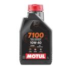 Óleo De Motor Motul 7100 4t 10w40 100% Sintético Z1000 Z900 Z800 Versys Xj6 R1 Tiger 800 900 1200 Bonneville - 1 Litro
