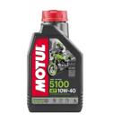 Óleo de motor Motul Semi-sintético 5100 10W-40 Para Moto 1L