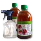 Óleo De Neem Concentrado 500ML /2UNI + Borrifador (Rende 300 Litros) -Agrolidher