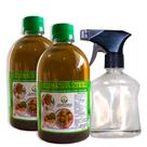 Óleo De Neem Concentrado 500ml - 2uni + Spray - Rende 300Lts