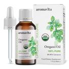 Óleo de orégano orgânico AROMAVITA 30mL com Carvacrol 86% não diluído