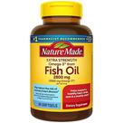 Óleo de peixe Nature Made 1200 mg Ômega-3 250 cápsulas gelatinosas