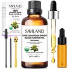 Óleo de Rícino Jamaicano Orgânico SAVILAND - Prensado a Frio - 60ml