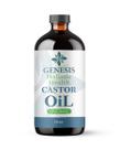 Óleo de Rícino Orgânico Genesis - 473ml - Certificado USDA