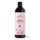 Óleo de Rícino Orgânico USDA - Prensado a Frio - 473ml