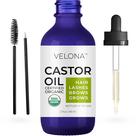 Óleo de Rícino Orgânico Velona (60ml) - Certificado USDA