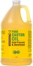 Óleo de rícino Seven Minerals 3,8 L sem hexano para cabelo e pele Óleo de rícino Seven Minerals 3,8 L sem hexano para cabelo e pele