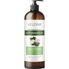 Óleo de semente de algodão Carrier Oil velona 473ml 100% puro e natural