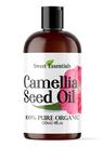 Óleo de semente de camélia Sweet Essentials 120 ml 100% puro orgânico