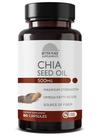Óleo de Semente de Chia BETTER PLACE ORGANICS 500 mg 60 cápsulas Óleo de Semente de Chia BETTER PLACE ORGANICS 500 mg 60 cápsulas