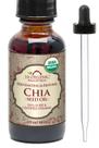 Óleo de semente de chia orgânico americano prensado a frio, virgem, 30mL