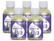 Óleo De Semente De Uva 100ml BellaPhytus Kit Com 5 Frascos