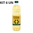 Óleo De Soja Refinado Liza Garrafa Pet 900ml Kit Com 6 unidades