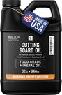 Óleo de tábua de corte Mevell Food Grade Mineral Oil 946ml EUA
