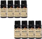 OLEO ESSENCIAL ALECRIM PURO 10ml NATUFLORES KIT 8 UND
