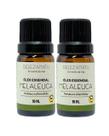 Óleo Essencial De Melaleuca Australiano 100% Puro 10ml (2un)