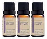 Óleo Essencial Lavanda 100% Puro Natural Via Aroma 3unidades