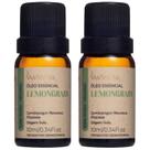 Óleo Essencial Lemongrass (capim Limão) Via Aroma 10ml - 2 Unidades