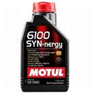 Óleo Lubrificante do Motor Motul 6100 Syn-Nergy SAE 5W40 100% Sintético 4 Tempos Technosynthese 1L
