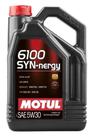 Óleo lubrificante motul 6100 syn-nergy 5w30 galão 4l