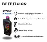 Óleo mineral lubrificante ordenhadeiras thor iso vg 68 1 lt