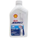 Óleo Motor Advance 4T AX6 10W30 SL MA2 1L - Shell