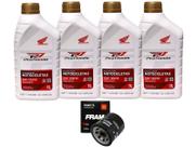 Óleo Motor Honda 10w30+filtro Óleo Fram Nc 750x Kit 4 Lts