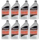 Óleo Motores de Popa 2T Quicksilver TCW3 1 Litro Kit Com 8 Litros