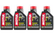 Óleo Motul 5000 4t 10w40 C/ 4 Litros Semissintético
