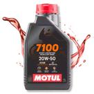 Óleo Motul 7100 20w50 100 Sintético 4 Tempos 1 Litro