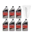 Óleo Náutico 2T Quicksilver TCW3 1 Litro Kit C/7 mais Copo Dosador
