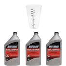 Óleo Náutico 2T Quicksilver TCW3 1L Kit C/3 + Copo Dosador