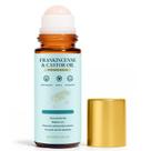 Óleo para a pele EHAUTO com olíbano e óleo de rícino, roller de quartzo rosa 50 ml Óleo para a pele EHAUTO com olíbano e óleo de rícino, roller de quartzo rosa 50 ml