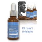 Óleo Para Barba Grandha com 3 Vita Hominis Brilho de Textura 30ml