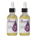 Óleo para Crescimento Capilar By Natures Bio 7 59 ml Kit com 2