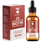 Óleo para Crescimento de Barba MistySprite - 2x Concentração de Biotina - 60ml
